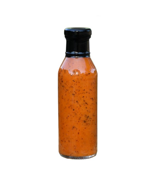 Peach vinaigrette salad dressing