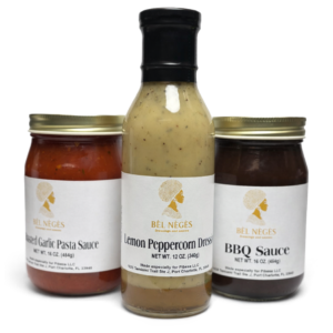 Roasted Garlic Pasta Sauce · Lemon Peppercorn Dressing · BBQ Sauce